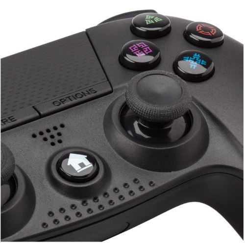 Wireless Controller Under Control Black with 3.5 mm Jack  compatible PS4 & PC